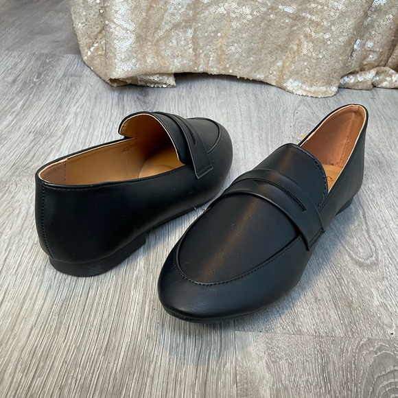 Qupid Shoes Black Loafer Comfortable Work Shoe Tts Qupid Brand
